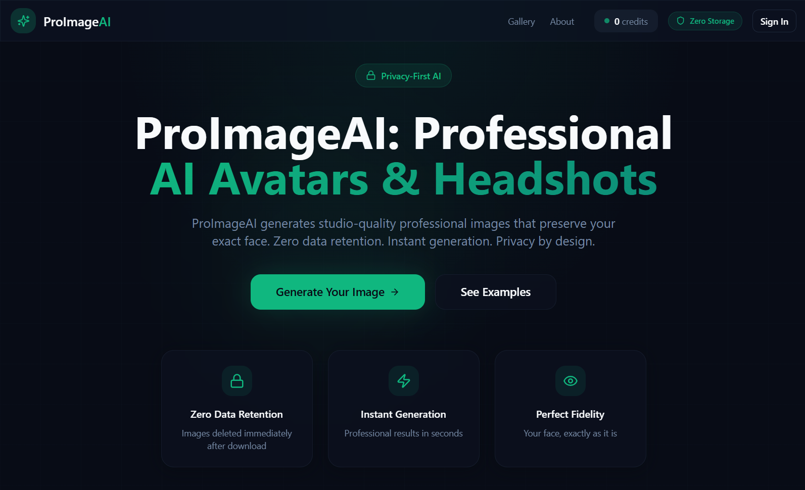 Professional Image Generator (ProImageAI)